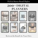 7500+ Pages Canva Template Bundle PLR Journal Digital Products Done for You