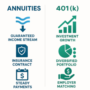 Annuities vs 401(k)s: Which Path to Financial Security is Right for You?
