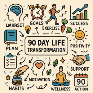 90 Days to a New You: Your Step-by-Step Guide to Life Transformation